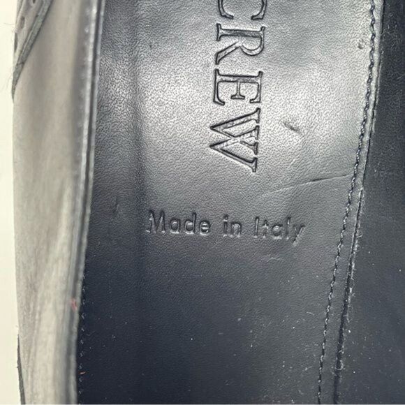 J. Crew Pierce high-heel oxfords, size women’s US 7.5, black leather - Picture 7 of 16